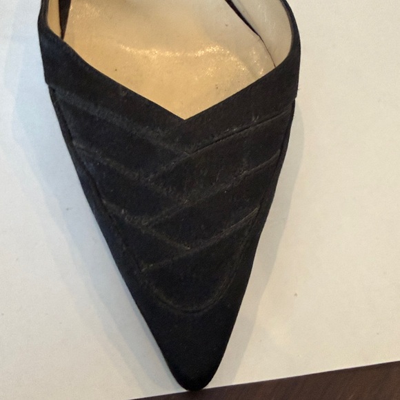 Jimmy Choo D’Orsay Pumps in Black Silk Satin Peau de Soie - Picture 3 of 9